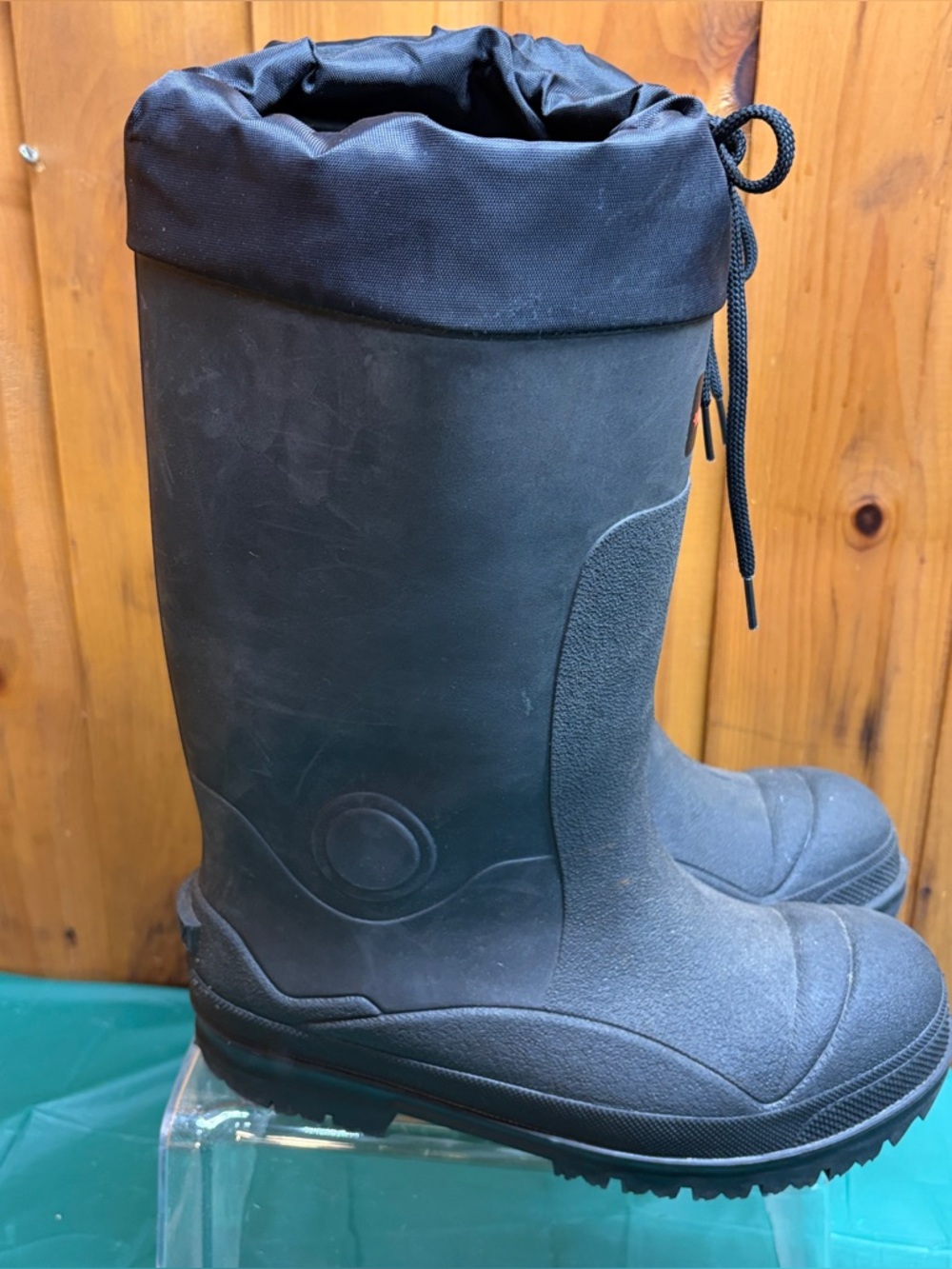 Baffin Polar Proven Men Winter Boots Size 8 Black Waterproof Insulated Snow 904 - Picture 3 of 11